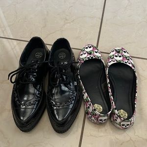 TUK creepers and flats combo